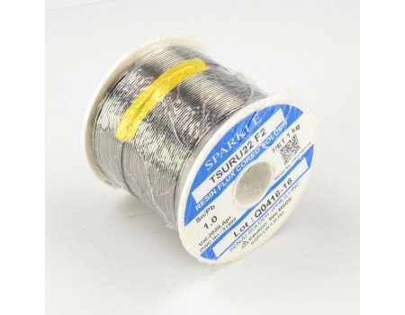 Sparkle TSURU22-F2 d1.00 Sn60Pb40 Soldering Lead Solder Wire 1000g