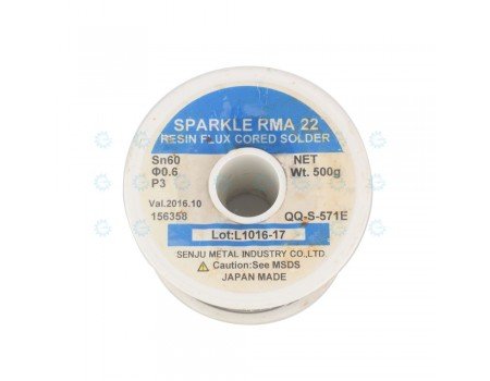Sparkle d0.6mm x 2M Solder Wire Sn60Pb40 Sparkle d0.6mm x 2M Solder Wire Sn60Pb40