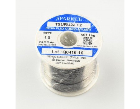 Sparkle TSURU22-F2 d1.00 Sn60Pb40 Soldering Lead Solder Wire 1000g