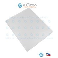 Extruded Acrylic 353W x 280L x 8T mm Clear with Diffuser Side AC9