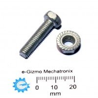 Hex Bolt & Nut M6x25 Hex Bolt & Nut M6x25