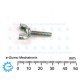 Butterfly Wing Bolt M4x20mm