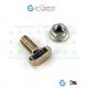 M6 x 15.5mm T Bolt and Nut for Linear Rail Aluminum Profile EU30 M6 x 15.5mm T Bolt and Nut for Linear Rail Aluminum Profile EU30