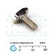 M6 x 15.5mm T Bolt and Nut for Linear Rail Aluminum Profile EU30 M6 x 15.5mm T Bolt and Nut for Linear Rail Aluminum Profile EU30