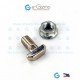 M8 x 15.5mm T Bolt and Nut for Linear Rail Aluminum Profile EU40 M8 x 15.5mm T Bolt and Nut for Linear Rail Aluminum Profile EU40