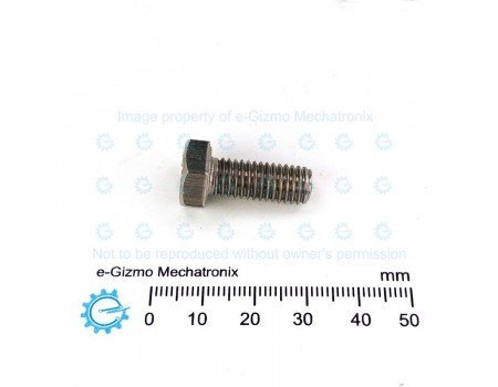 SS Hex Bolt & Nut M8 x 20mm Stainless Steel with Flat + Lock Washer SS Hex Bolt & Nut M8 x 20mm Stainless Steel with Flat + Lock Washer