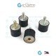 4pcs Anti Vibration Isolator Damper Mount M8x20 x D30 mm 4pcs Anti Vibration Isolator Damper Mount M8x20 x D30 mm