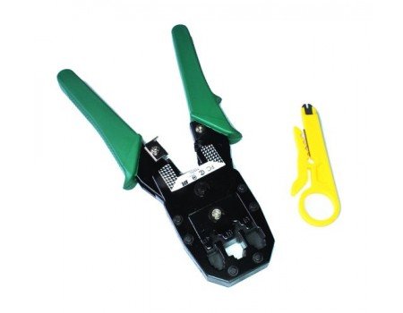 Crimper for RJ plug