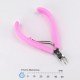 Diagonal Plier Shear Cutter Wire Nipper Pink