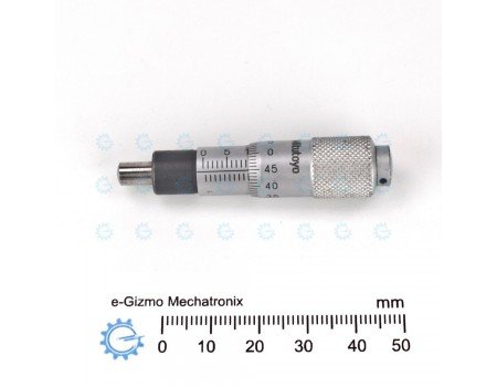 Mitutoyo Micrometer Head 0-13mm [Surplus] Flat Tip