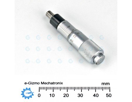 Mitutoyo Micrometer Head 0-13mm [Surplus] Rounded Tip