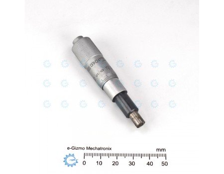 Chuo Seiki Micrometer Head 0-15mm [Surplus] Flat Tip