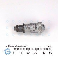 Mitutoyo Micrometer Head 0-6mm [Surplus] Flat Tip