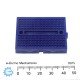 Mini Breadboard Blue Mini Breadboard Blue