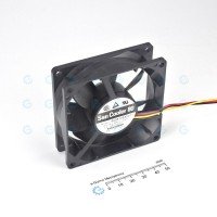 Sanyo Denki San Cooler 80x80x25mm 12V Fan with Stall Sensor UL TUV CSA