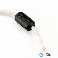 Snap ON RFI Ferrite d7mm Capacity Clamp 