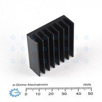 EHS-82 Extruded Aluminum Heatsink Black Anodized EHS-82 Extruded Aluminum Heatsink Black Anodized