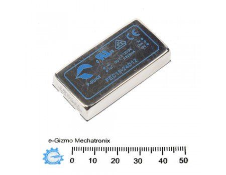 FEC15-24D12 +/-12V Isolated Industrial DC-DC CONVERTER Bipolar output FEC15-24D12 +/-12V Isolated Industrial DC-DC CONVERTER Bipolar output