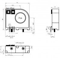 TD75A AC DC Hall Effect Current Sensor 75A