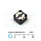 4.7uH 8.5A SMD Power Inductor size 1280 Shielded