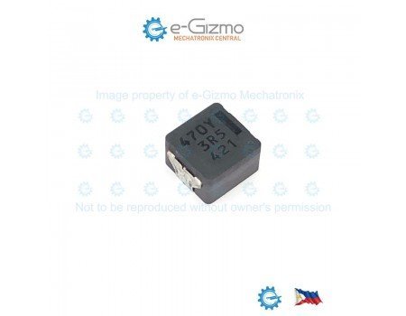 Panasonic 48uH 3.4A 8x8.5 SMD Power Inductor ETQP5M470YFK Panasonic 48uH 3.4A 8x8.5 SMD Power Inductor ETQP5M470YFK