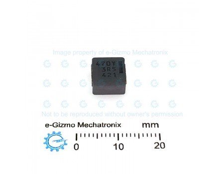 Panasonic 48uH 3.4A 8x8.5 SMD Power Inductor ETQP5M470YFK Panasonic 48uH 3.4A 8x8.5 SMD Power Inductor ETQP5M470YFK