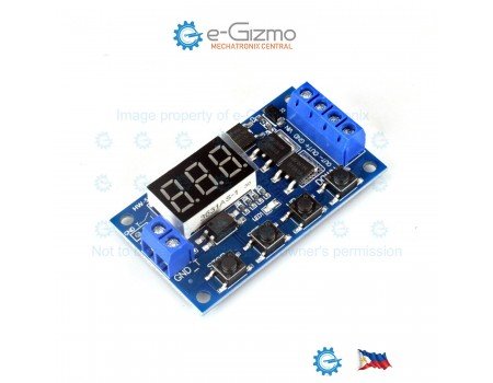 Time Delay Mosfet Output Module Timer Switch with 3-digit display