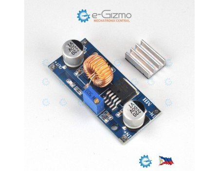 5A Adjustable DC-DC Converter Power Supply Module XL4015 + Heatsink