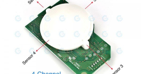 4-channel 360 degrees Motion and Direction sensing PIR sensor.