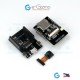 ESP32-CAM + MicroUSB to Serial Board Wifi Cam Development ESP32-CAM + MicroUSB to Serial Board Wifi Cam Development