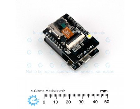 ESP32-CAM + MicroUSB to Serial Board Wifi Cam Development