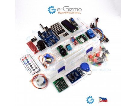 Upgraded Advanced Version Starter Training Kit for Arduino Uno in Plastic Box