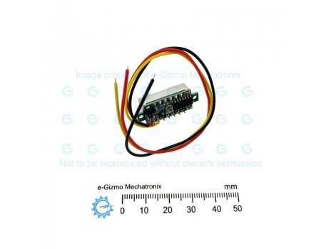 Digital Voltmeter Display 0.28inch 3 digits 0-100VDC 3-Wires Digital Voltmeter Display 0.28inch 3 digits 0-100VDC 3-Wires