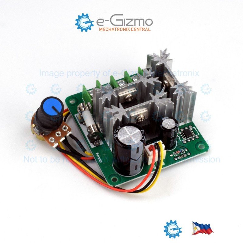 Universal Motor Speed Controller - 6-90V 15A PWM Regulator For DIY Projects