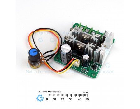 1000W PWM DC Brush Motor Speed Controller 6-90VDC 15A