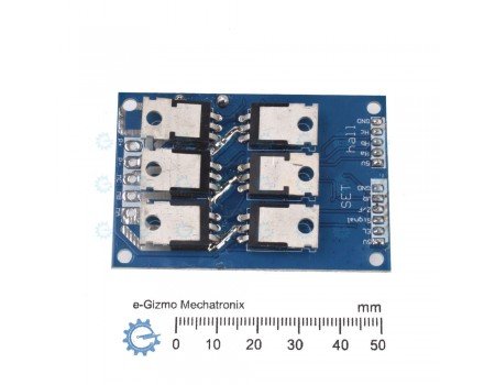 500W BLDC Brushless DC Motor Controller Driver with Hall Sensot Inputs