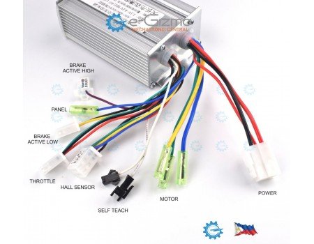 350W BLDC Brushless DC Motor Controller Driver