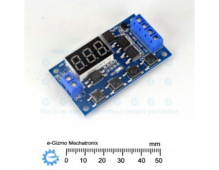 Time Delay Mosfet Output Module Timer Switch with 3-digit display Time Delay Mosfet Output Module Timer Switch with 3-digit display