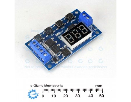 Time Delay Mosfet Output Module Timer Switch with 3-digit display