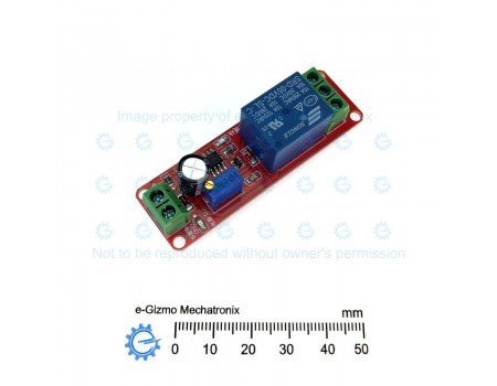 5V Delay Timer Delay Relay Module (ON Delay) with NE555 IC 5V Delay Timer Delay Relay Module (ON Delay) with NE555 IC