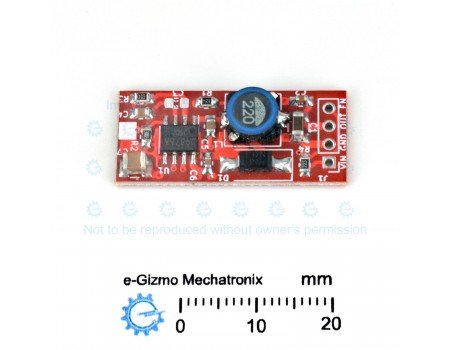 7805 pin-out 5V 0.6A DC/DC Converter True Rated