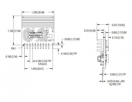 Artesyn True Rated 0.6-5V 40A 200W DC/DC Converter SIL40C2-00SADJ-V1J