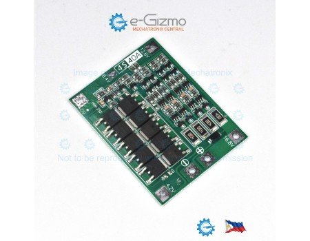 4S Li-ion 40A BMS Board with Charge Balancing Function