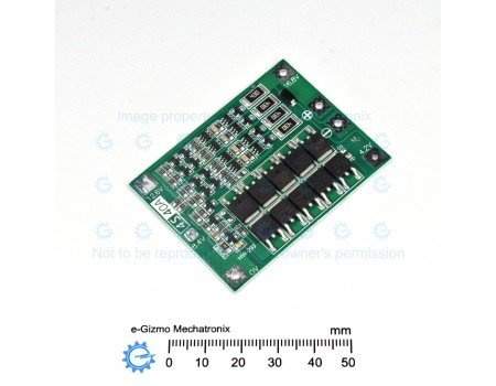 4S Li-ion 40A BMS Board with Charge Balancing Function