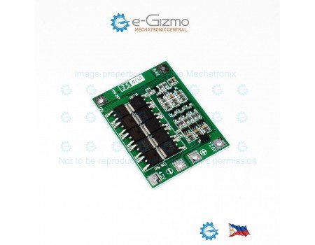 3S Li-ion 40A BMS Board 80A Over Current