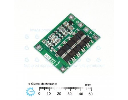 3S Li-ion 40A BMS Board 80A Over Current