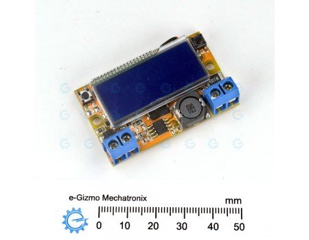 3A DC-DC Adjustable Stepdown Power Supply wit LCD display and shell