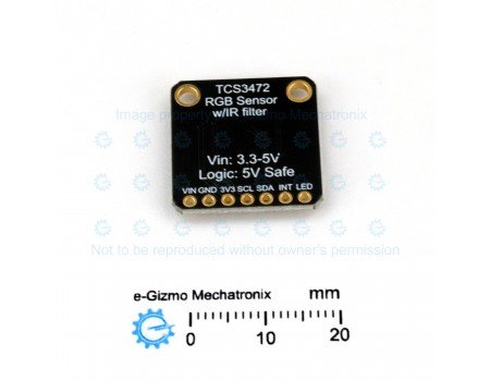 TCS3472 Color Sensor Color Module with IR Filter TCS3472 Color Sensor Color Module with IR Filter