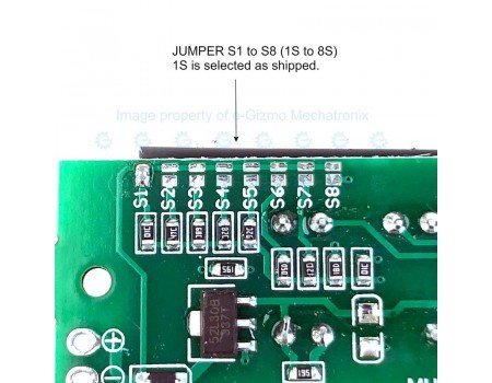 Universal Lithium-ion Battery Charge Indicator 1S to 8S Universal Lithium-ion Battery Charge Indicator 1S to 8S