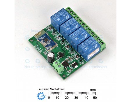 4-Channel Bluetooth 2.1 Wireless Module 12V 4-Channel Bluetooth 2.1 Wireless Module 12V